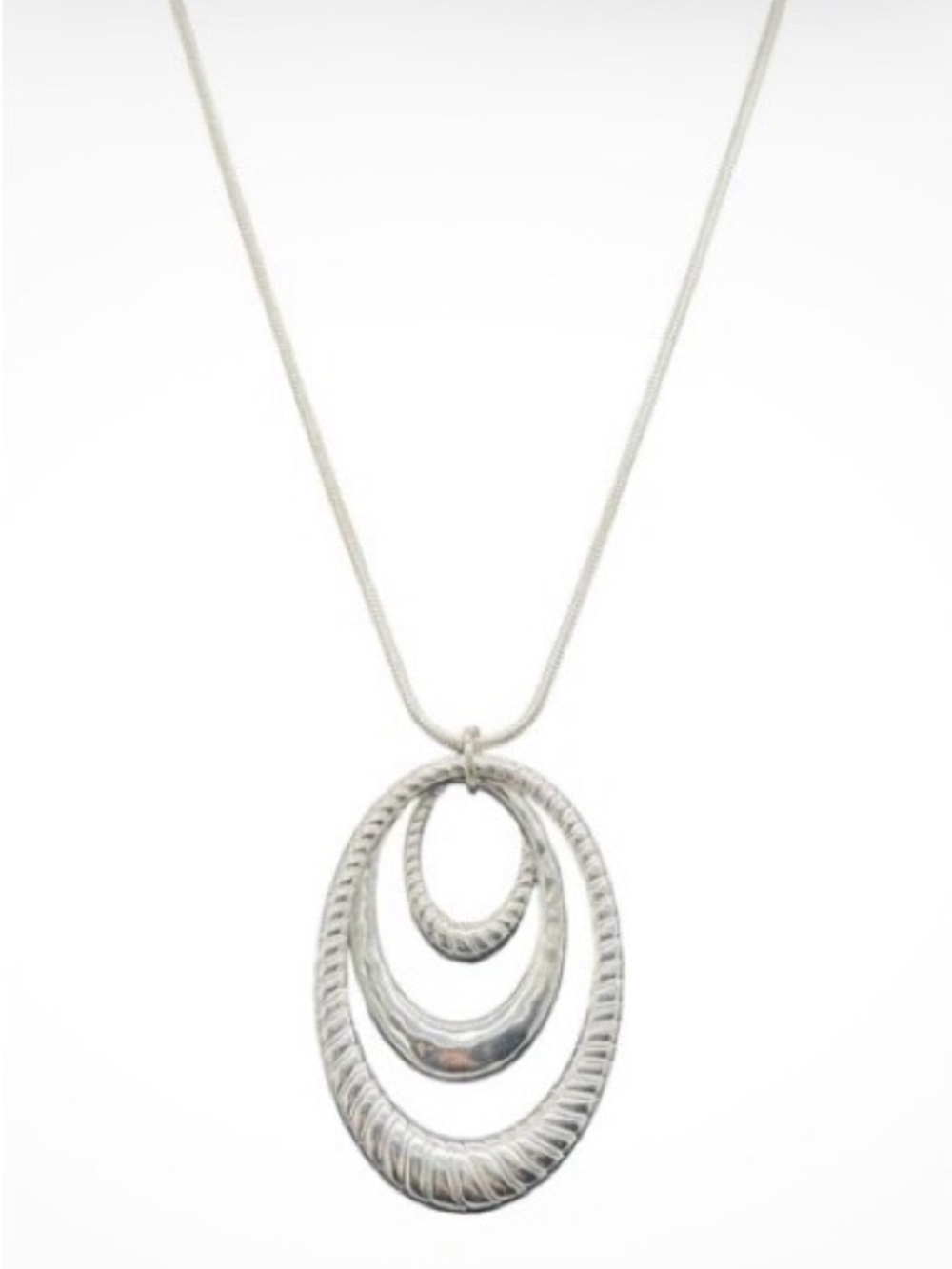 Liz Claiborne Nested Loop Necklace